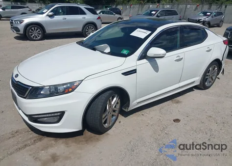 2013 Kia Optima Sx из США, поврежденный, VIN 5XXGR4A63DG133144